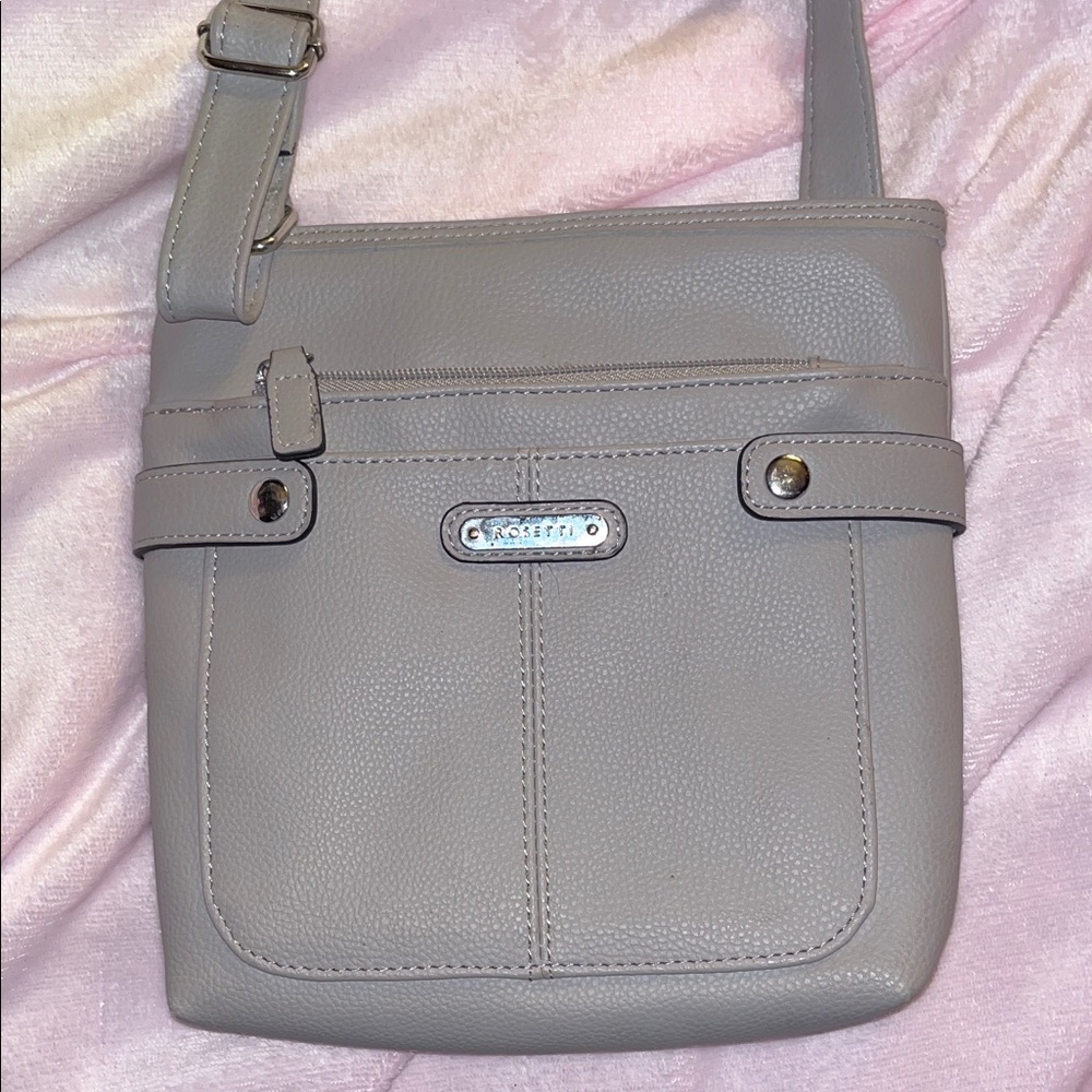 Rossetti New Gray Crossbody Bag